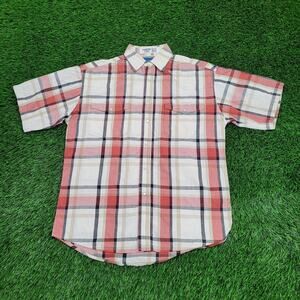 Vintage 90s Wrangler Western Shirt Large 21x30 Pearl-Snap